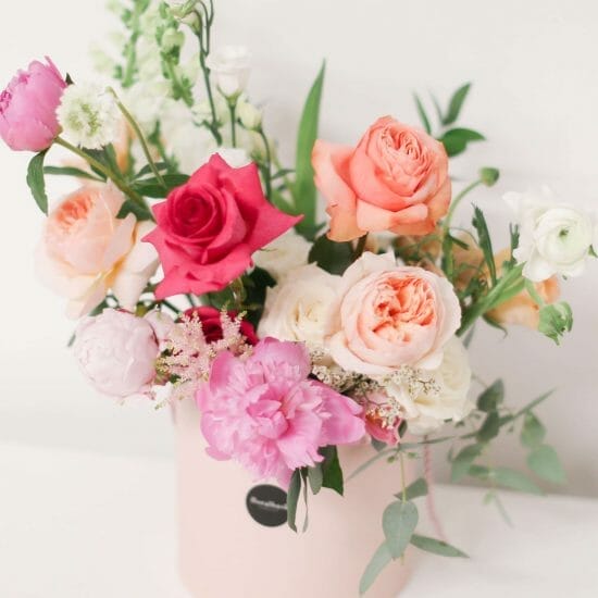 luxury vibrant flower box delivery toronto